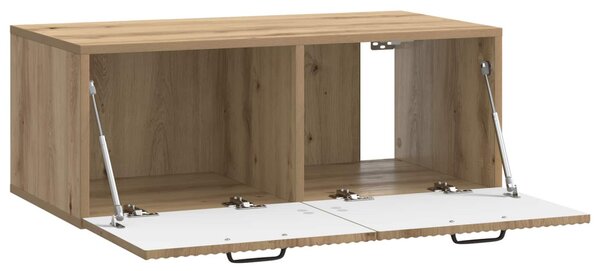 Fali TV szekrény Kézműves Tölgy 78,5 x 41 x 30 cm Szerelt Fa