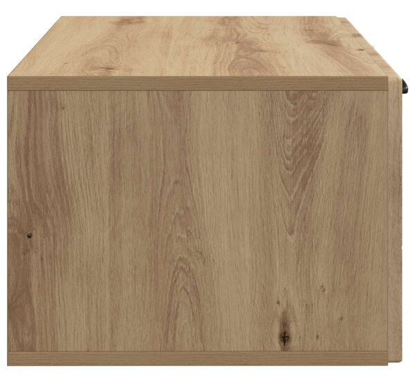 Fali TV szekrény Kézműves Tölgy 59,5 x 41 x 30 cm Szerelt Fa