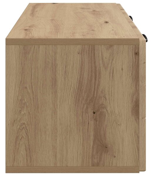 Fali TV szekrény Kézműves Tölgy 78,5 x 31 x 30 cm Szerelt Fa