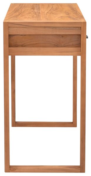 Újrahasznosított tíkfa íróasztal 2 fiókkal 100 x 40 x 75 cm