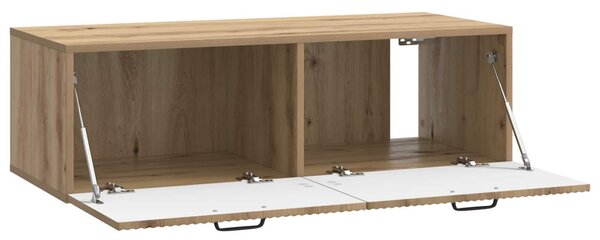Fali TV szekrény Kézműves Tölgy 98 x 41 x 30 cm Szerelt Fa