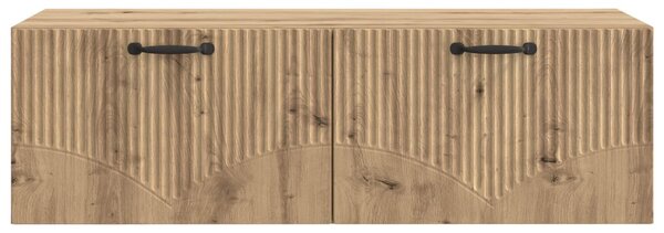 Fali TV szekrény Kézműves Tölgy 98 x 41 x 30 cm Szerelt Fa