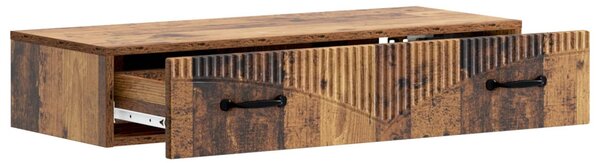 Fali oldaltábla Antik Fa 87,5 x 34,5 x 17 cm Szerelt Fa