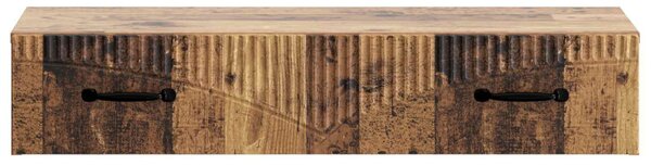 Fali oldaltábla Antik Fa 87,5 x 34,5 x 17 cm Szerelt Fa