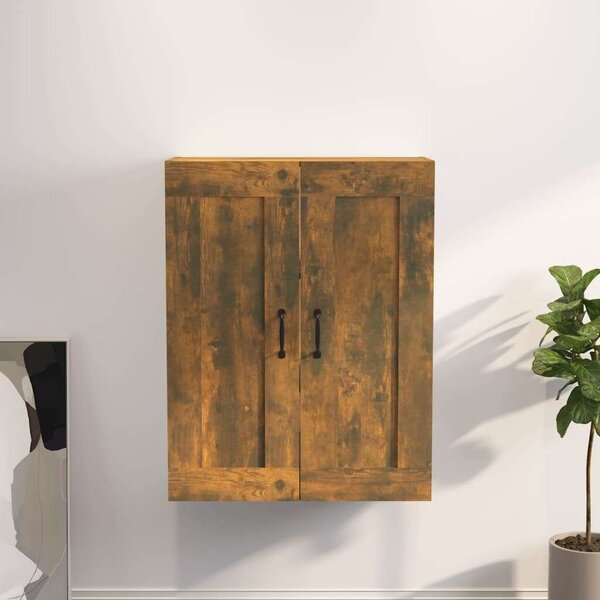 VidaXL füstös tölgyszínű függő faliszekrény 69,5 x 32,5 x 90 cm