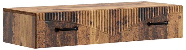 Fali oldaltábla Antik Fa 87,5 x 34,5 x 17 cm Szerelt Fa