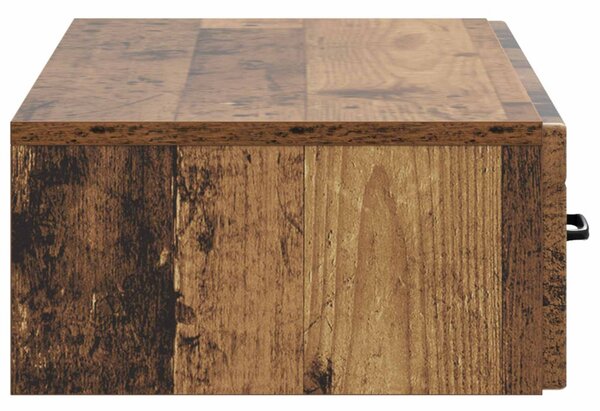 Fali oldaltábla Antik Fa 87,5 x 34,5 x 17 cm Szerelt Fa