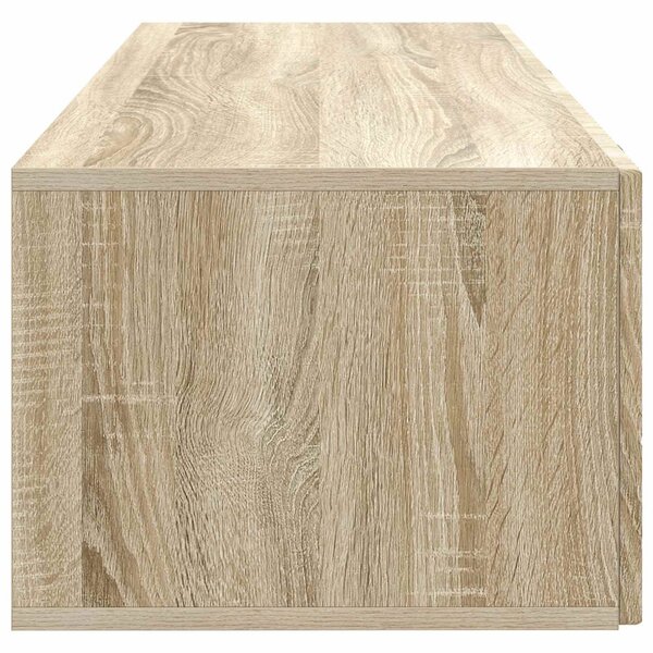 Fali TV szekrény Sonoma Tölgy 98 x 41 x 30 cm Szerelt Fa