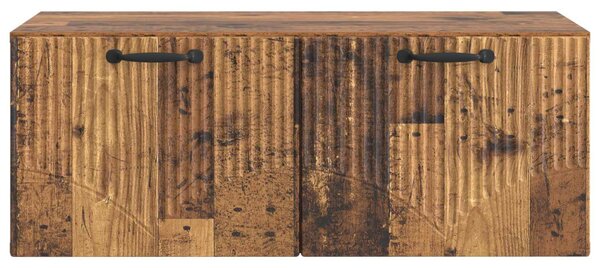 Fali TV szekrény Antik Fa 78,5 x 41 x 30 cm Szerelt Fa