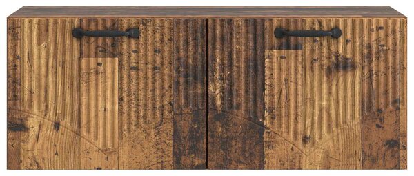 Fali TV szekrény Antik Fa 78,5 x 31 x 30 cm Szerelt Fa