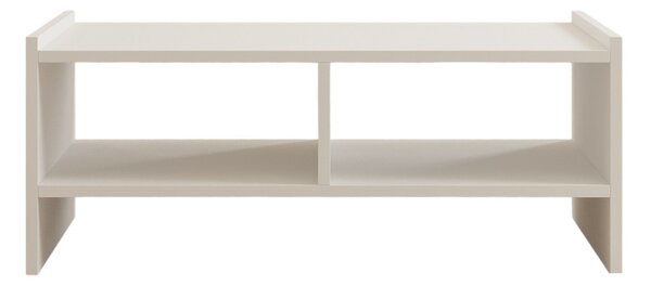 Pera dohányzóasztal, fehér, 90 cm
