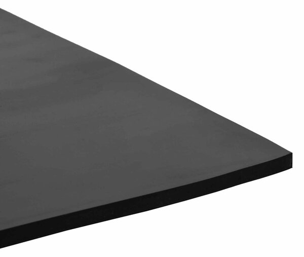 Padló Szőnyeg Fekete 1,2 x 2 m Gumi