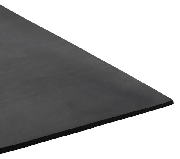 Padló Szőnyeg Fekete 1,2 x 2 m Gumi
