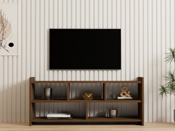 Pera TV-állvány, dió, 117,5 cm