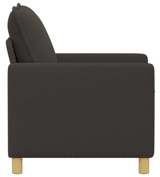 Kanapé Sötétszürke 76 x 81 x 87,5 cm Szövet
