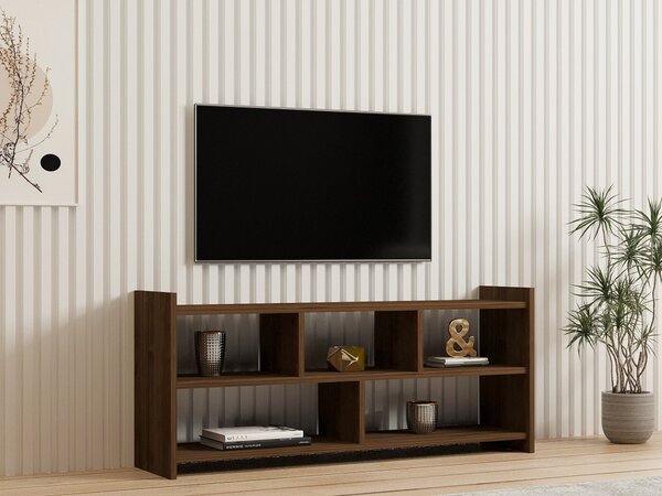 Pera TV-állvány, dió, 117,5 cm