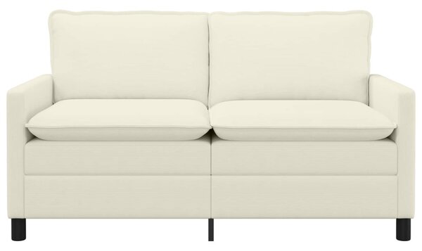 Kanapé Krémszínű 156 x 81 x 87,5 cm Szövet