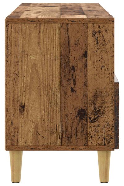 TV szekrény 102 x 34,5 x 50 cm Antik Fa Szerelt Fa