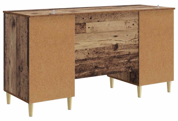 Asztal Antik Fa Szerelt Fa 142,5 x 50 x 75 cm