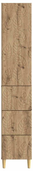 Szekrény szett 2 pcs Kézműves Tölgy 33 x 34,5 x 90 cm