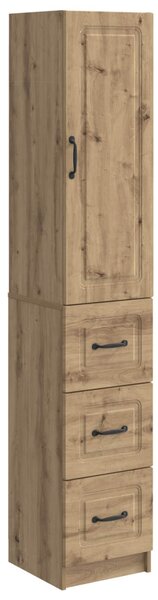 Szekrény szett 2 pcs Kézműves Tölgy 33 x 34,5 x 87 cm
