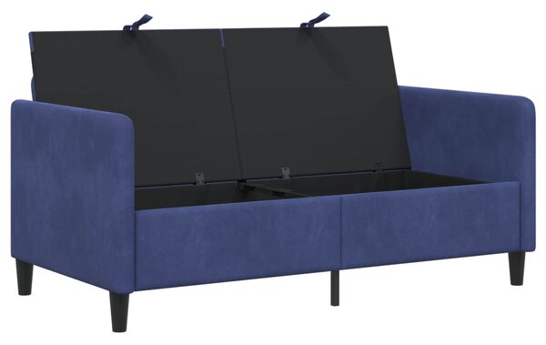 Tárolós Kanapé Rendőrségi kék 152 x 78 x 87 cm Poliészter