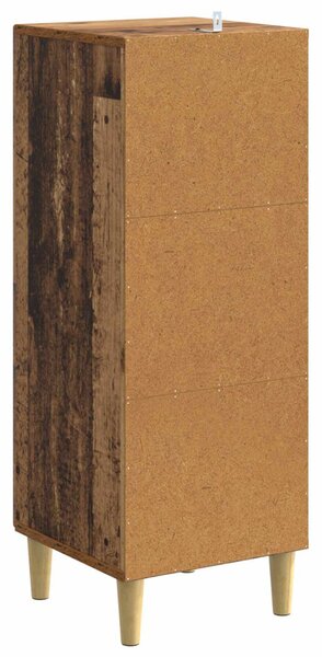 Fiókos szekrény Antik Fa 33 x 34,5 x 90 cm Szerelt Fa