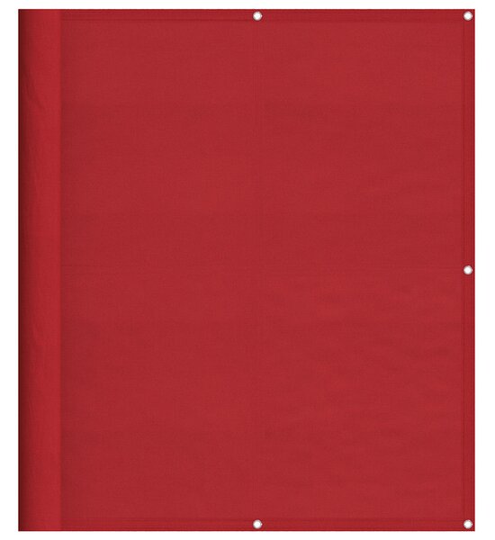 Piros erkély paraván 120 x 700 cm 100% poliészter Oxford