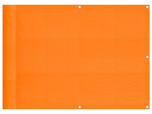 Narancssárga erkély paraván 75 x 700 cm 100% poliészter Oxford