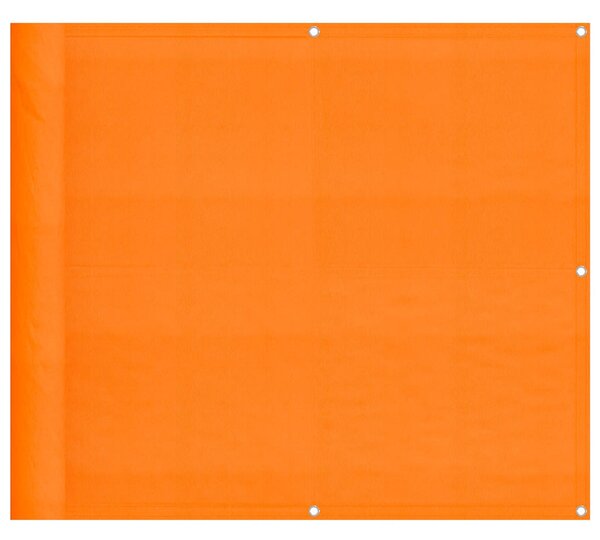 Narancssárga erkély paraván 90 x 800 cm 100% poliészter Oxford