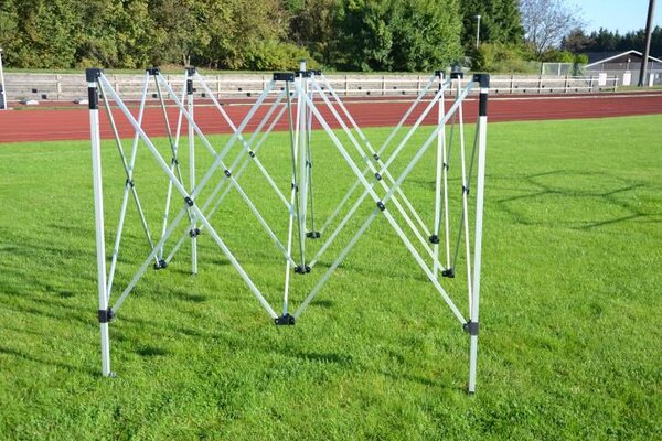 Összecsukható kerti sátor PROFI 3 x 3 m bordó