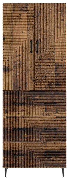 Szekrény szett 2 pcs Antik Fa 66 x 34,5 x 90 cm Szerelt Fa