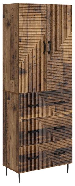Szekrény szett 2 pcs Antik Fa 66 x 34,5 x 90 cm Szerelt Fa