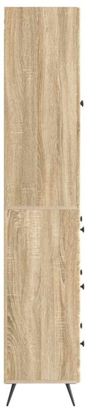 Szekrény szett 2 pcs Sonoma Tölgy 66 x 34,5 x 90 cm Szerelt Fa