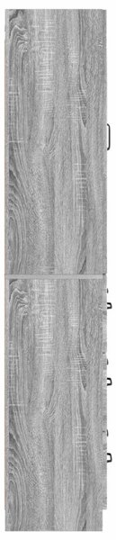 Szekrény szett 2 pcs Szürke Sonoma 66 x 34,5 x 87 cm Szerelt Fa