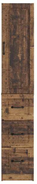 Szekrény szett 2 pcs Antik Fa 33 x 34,5 x 87 cm Szerelt Fa
