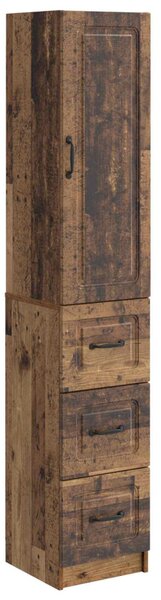 Szekrény szett 2 pcs Antik Fa 33 x 34,5 x 87 cm Szerelt Fa