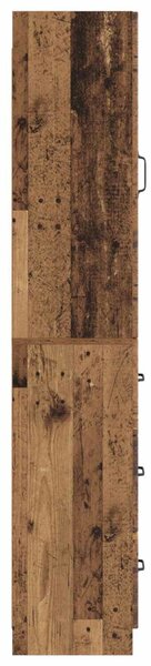 Szekrény szett 2 pcs Antik Fa 33 x 34,5 x 87 cm Szerelt Fa