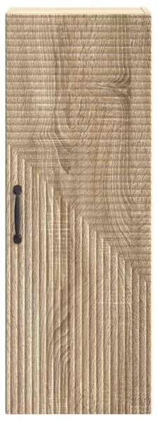 Fali szekrény Sonoma Tölgy 33 x 34,5 x 90 cm Szerelt Fa