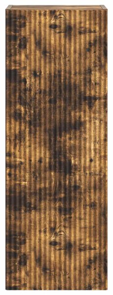 Fali szekrény Füstös Tölgy 33 x 34,5 x 90 cm Szerelt Fa