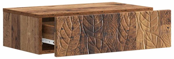 Fali oldaltábla Antik Fa 59 x 34,5 x 17 cm Szerelt Fa