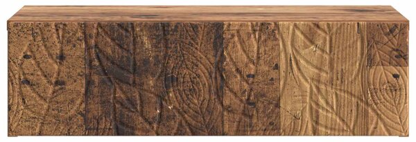 Fali oldaltábla Antik Fa 59 x 34,5 x 17 cm Szerelt Fa