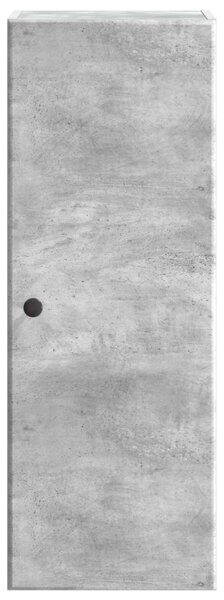 Fali szekrény Betonszürke 33 x 34,5 x 90 cm Szerelt Fa