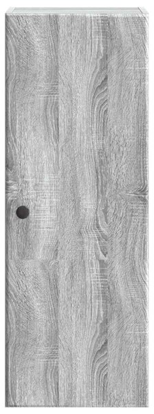 Fali szekrény Szürke Sonoma 33 x 34,5 x 90 cm Szerelt Fa