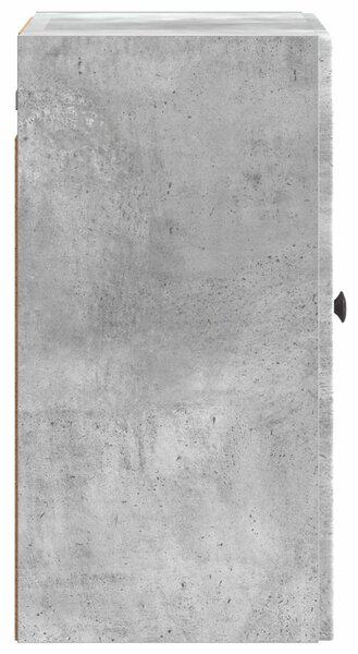 Fali szekrény Betonszürke 59 x 31 x 60 cm Szerelt Fa