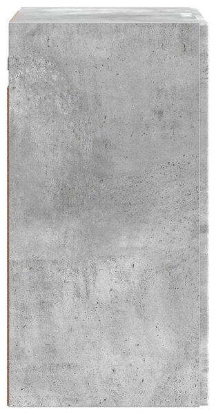 Fali szekrény Betonszürke 59 x 31 x 60 cm Szerelt Fa