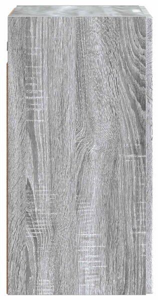 Fali szekrény Szürke Sonoma 59 x 31 x 60 cm Szerelt Fa