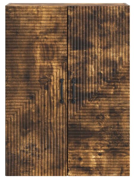 Fali szekrény Füstös Tölgy 66 x 34,5 x 90 cm Szerelt Fa