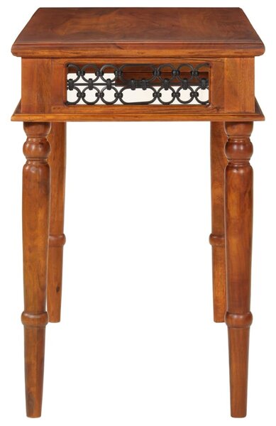 Tömör akácfa íróasztal fiókkal 110 x 50 x 76 cm
