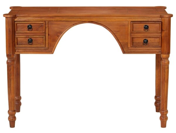 Tömör akácfa íróasztal fiókokkal 110 x 50 x 76 cm